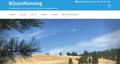 Desktop Screenshot of bquickrunning.com